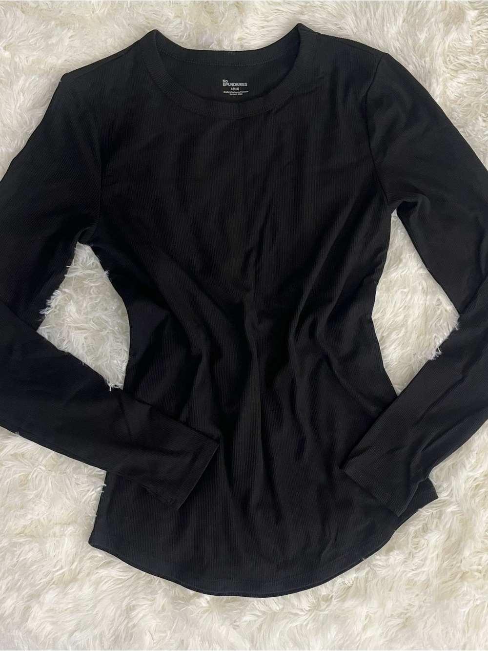 Ribbed Long Sleeve Tee